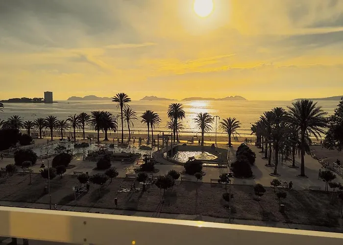 Samil Apartment, Primera Linea De Playa Con Wifi Y Garaje Appartement